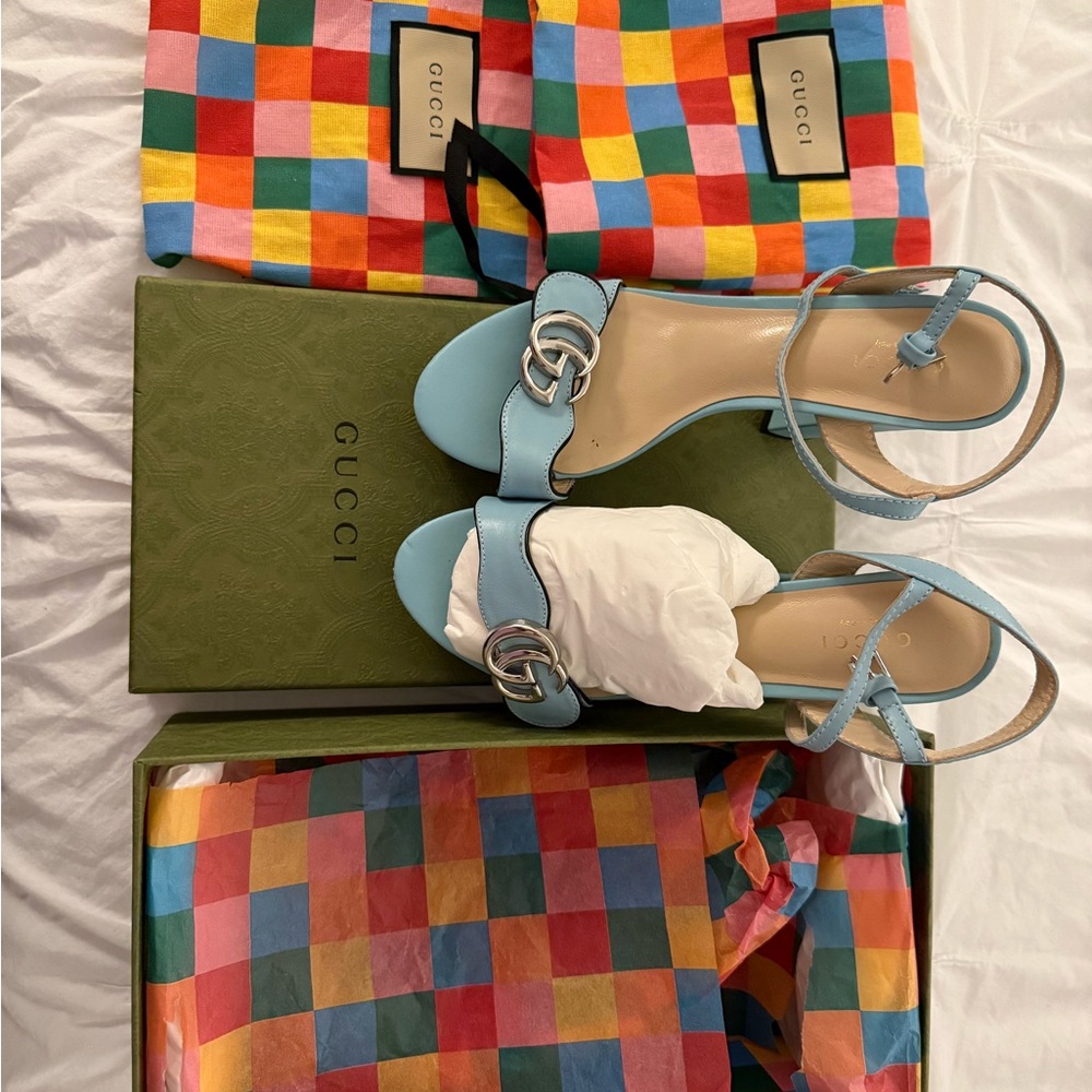 Gucci Women's Blue Sandals